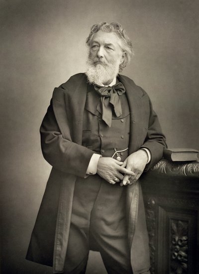 Sir Frederic Leighton, Portrait Photograph by Stanislaus Walery